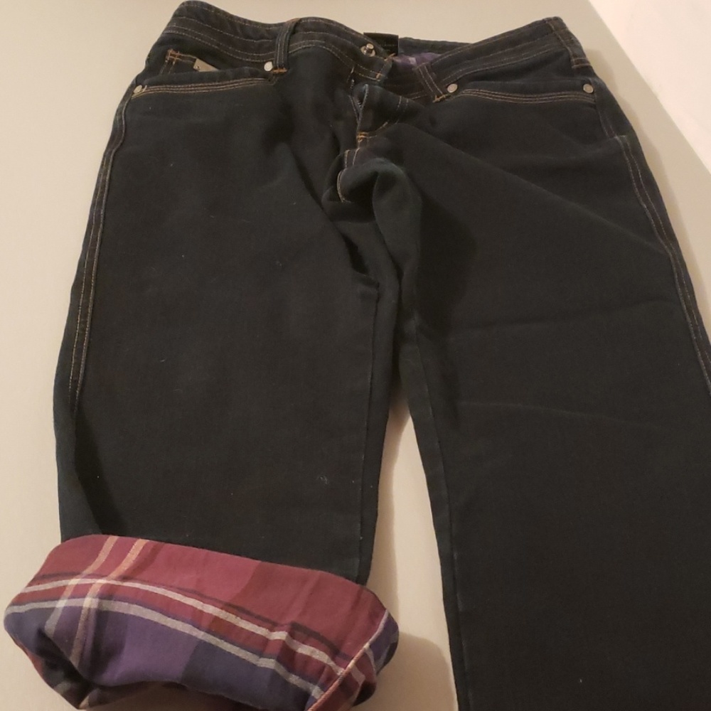 Kuhl Flannel Lined winter jeans